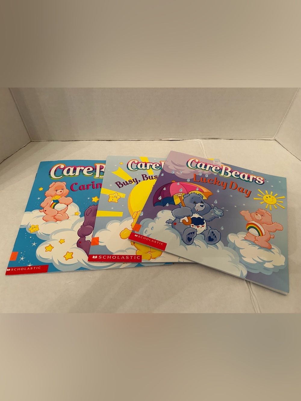 Vintage Care Bears Kids Book Set